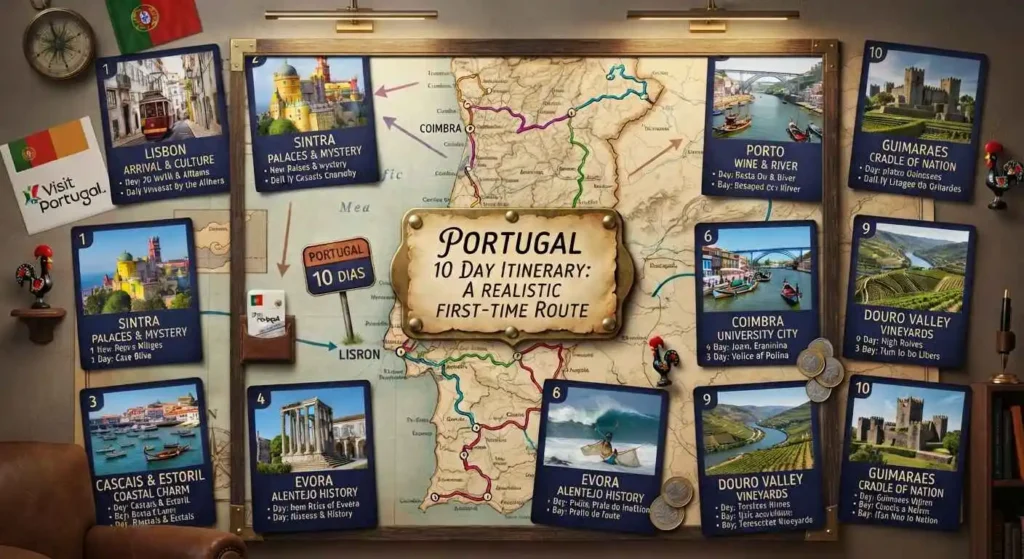 Portugal 10 Day Itinerary: A Realistic First-Time Route