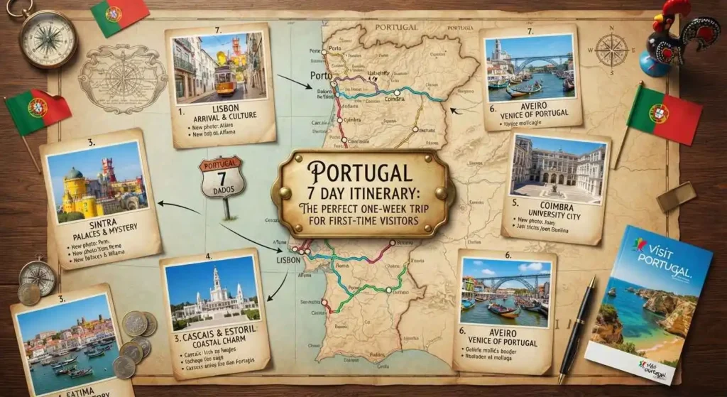 Portugal 7 Day Itinerary: The Perfect One-Week Trip for First-Time Visitors